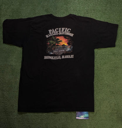Harley Davidson Honolulu Hawaii tee