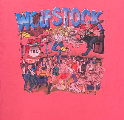 Vintage 1980s Wolfstock tee