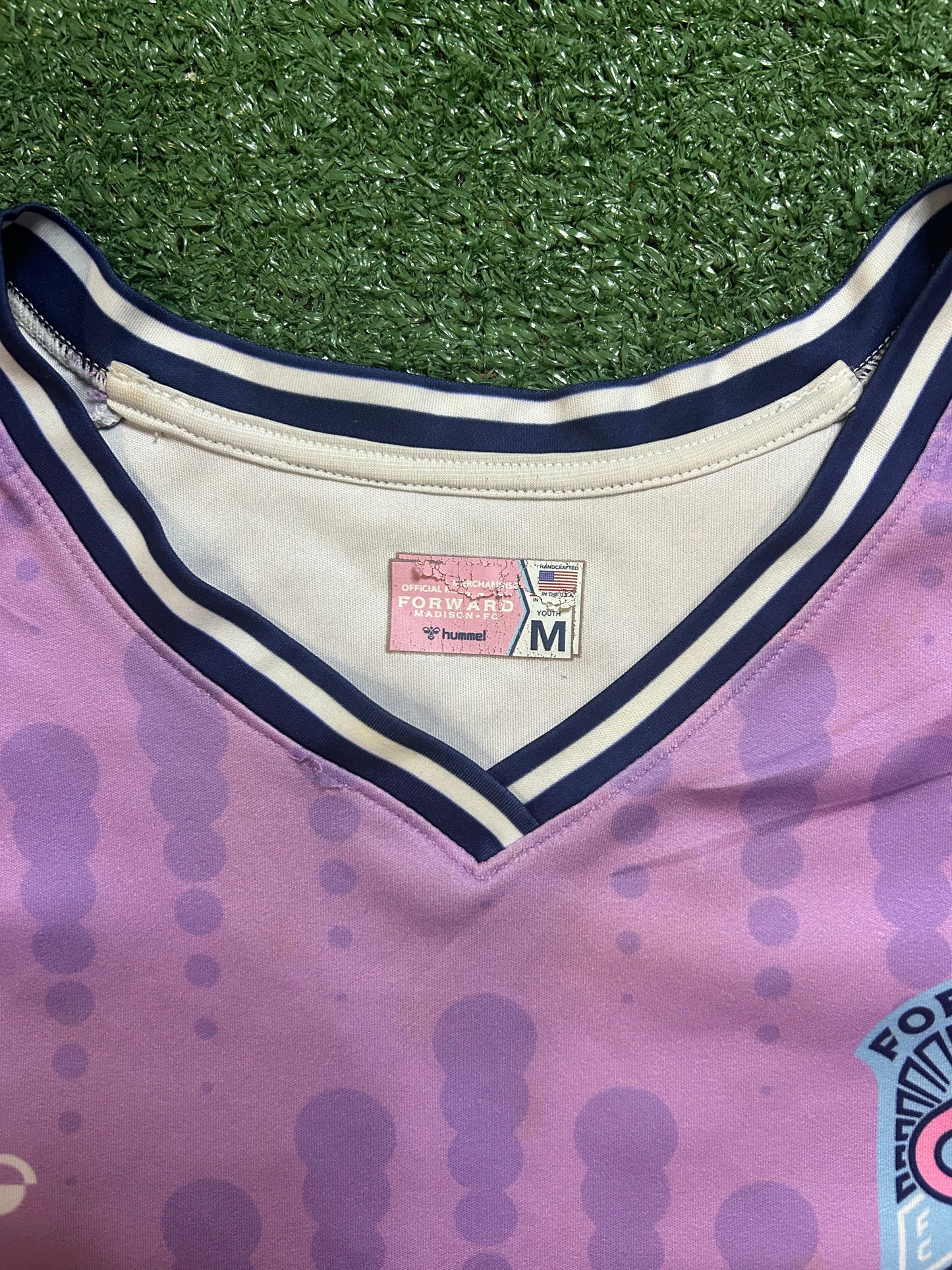 Forward Madison FC Smoky Sunset away jersey