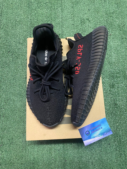 Yeezy Boost 350 V2 Bred size 8men/9.5women