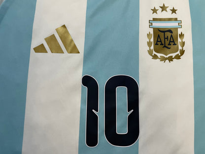 adidas Argentina AFA World Cup 2026 Lionel Messi Home Fan Jersey