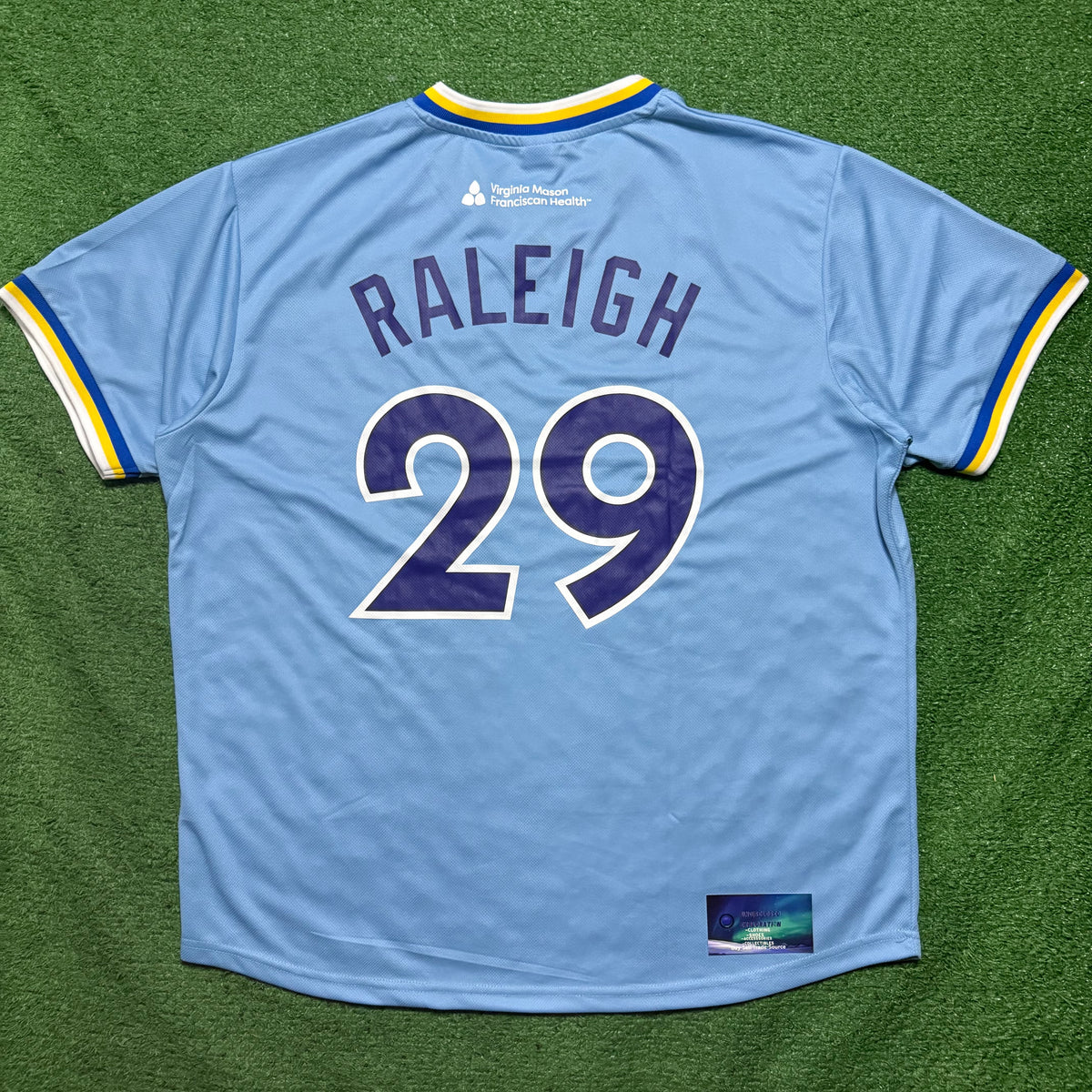 Seattle Mariners Cal Raleigh 70s Jersey