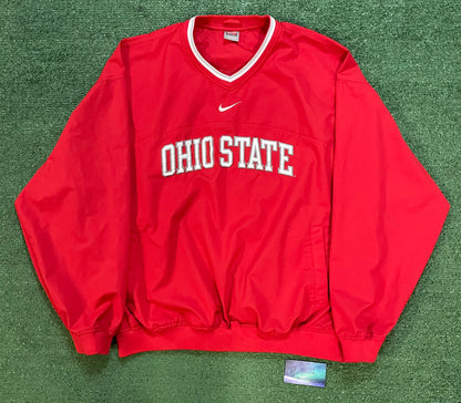 Vintage 1990s Nike center swoosh Ohio state Buckeye crewneck