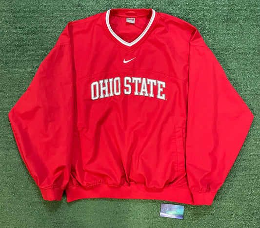 Vintage 1990s Nike center swoosh Ohio state Buckeye crewneck