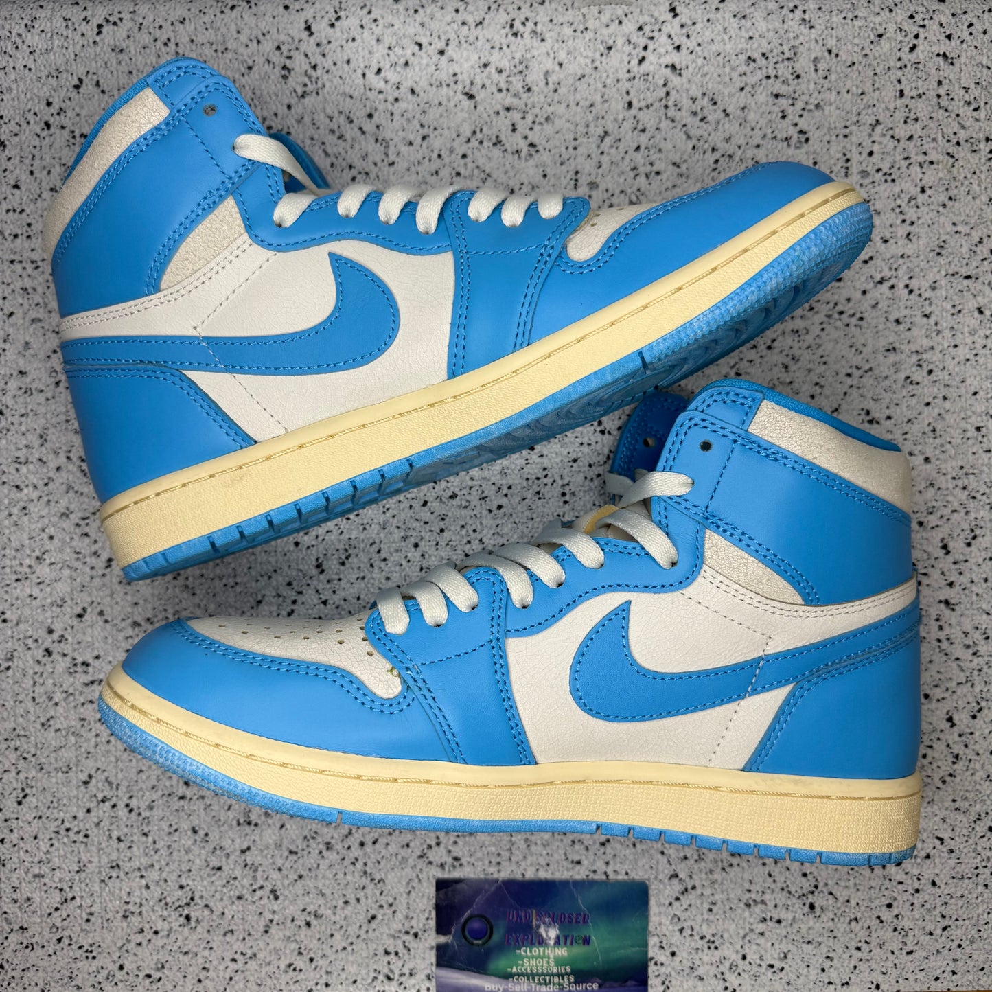 Jordan 1 UNC Reimagined 9 Men “Preowned”