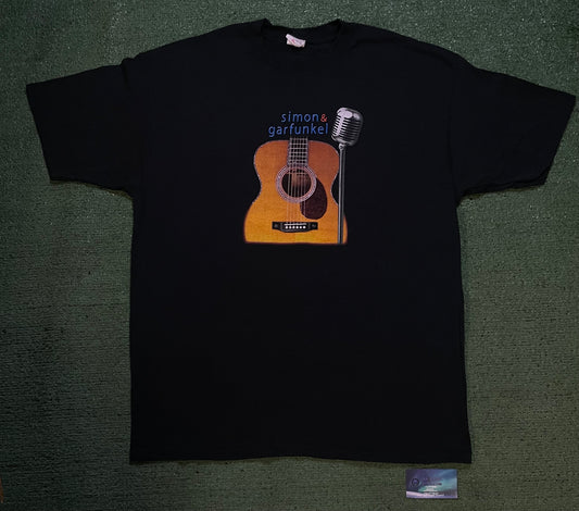 vintage 2000s Simon & Garfunkel Old Friends concert tour tee