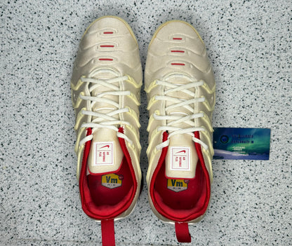 Nike Vapor Max White University Red 9.5 Men/11 Women “Preowned”