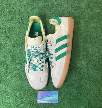 Adidas wales bonner samba cream green 11men/12.5women