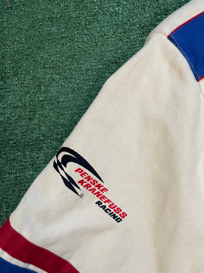 Vintage NASCAR Jeff Hamilton Jeremy mayfield #12 Mobil 1 jacket