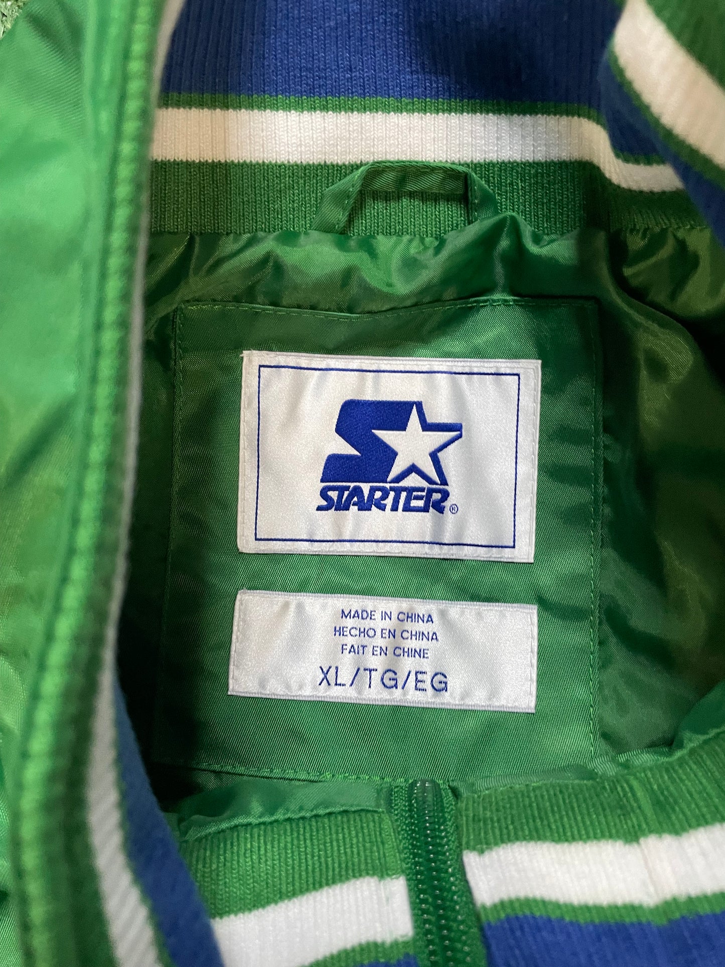 Seattle Seahawks green starter jacket