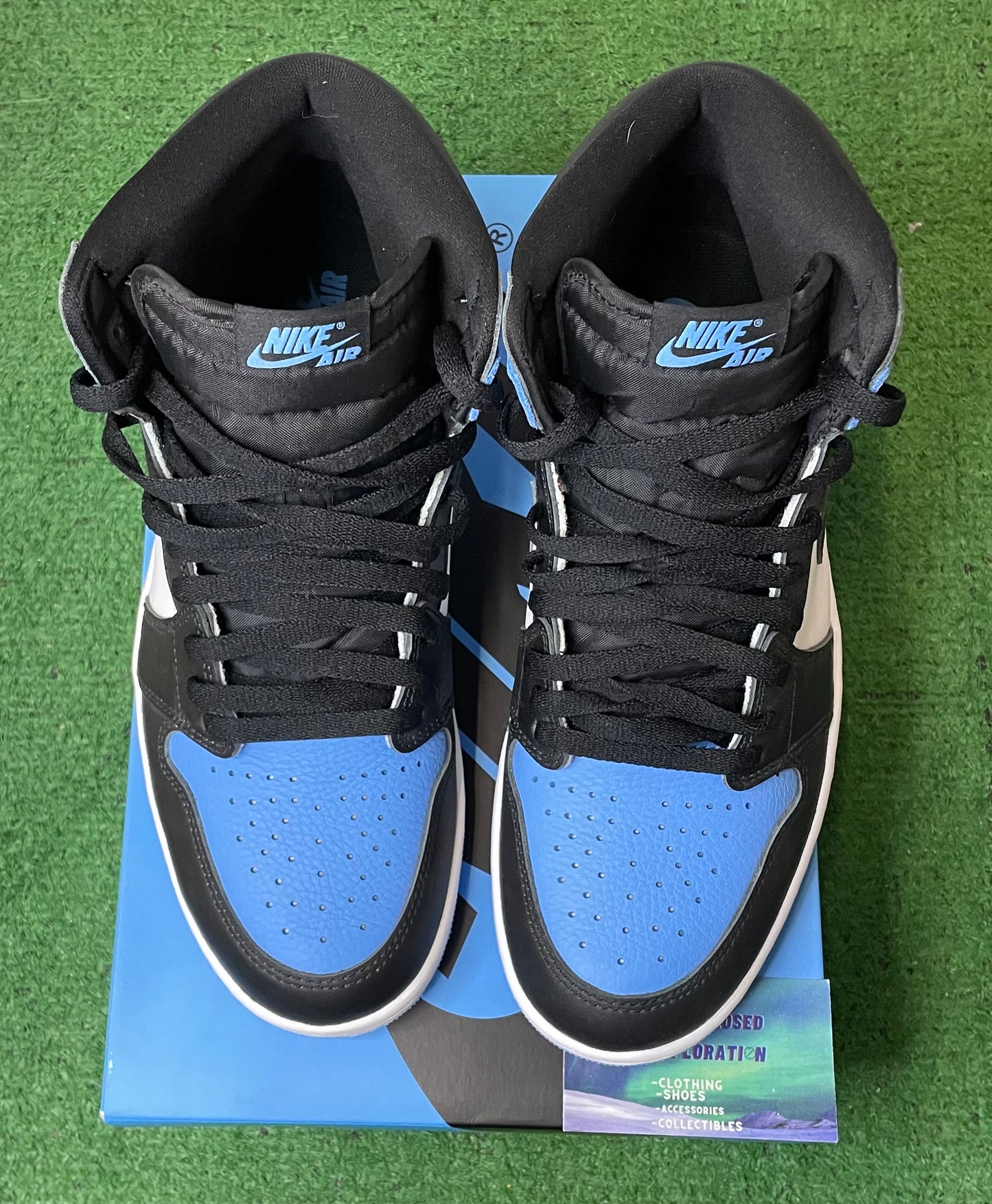 Jordan 1 Unc toe