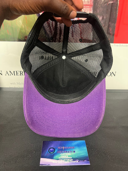 Amiri MA logo purple hat