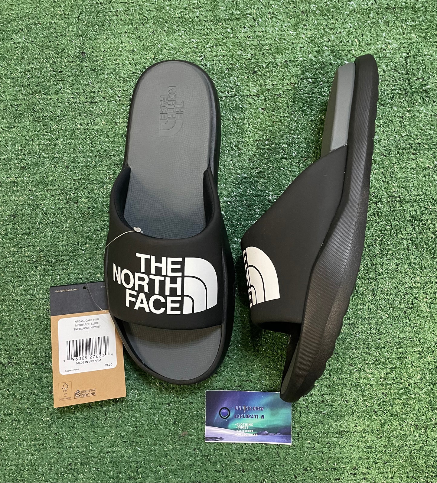 The North Face triarch slide