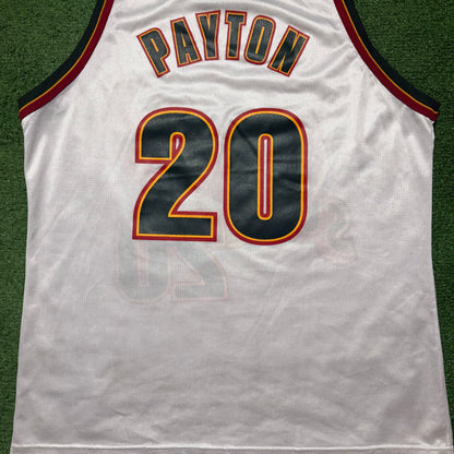 Vintage Seattle SuperSonics Gary Payton Jersey Champion