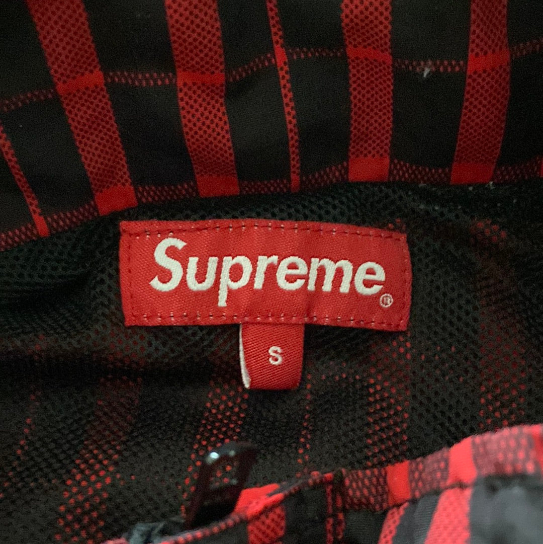 Supreme Nylon Plaid Pullover