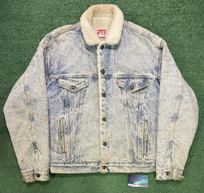 Vintage 1980s Levi’s Sherpa jean jacket