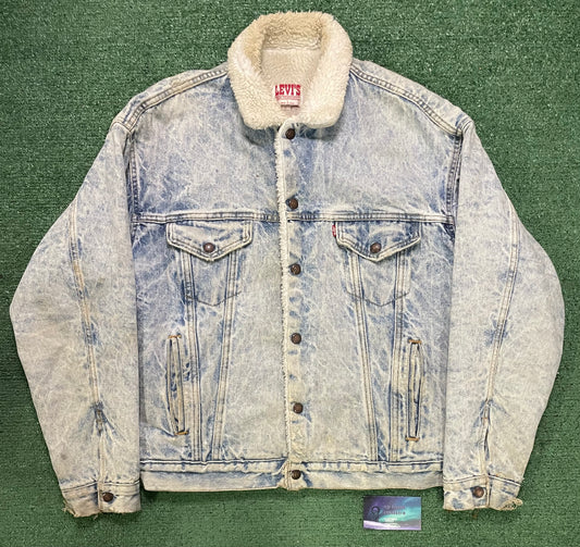 Vintage 1980s Levi’s Sherpa jean jacket