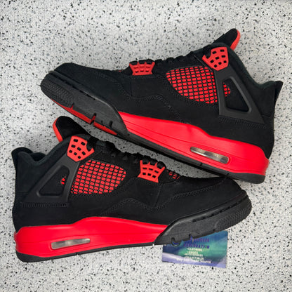 Jordan 4 Red Thunder 8.5 Men/10 Women “Preowned”