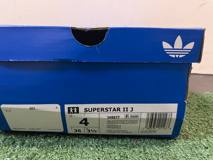 Adidas superstar black white