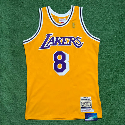 Kobe Bryant Los Angeles Lakers Mitchell & Ness 96-97 Rookie Authentic Stitched Jersey