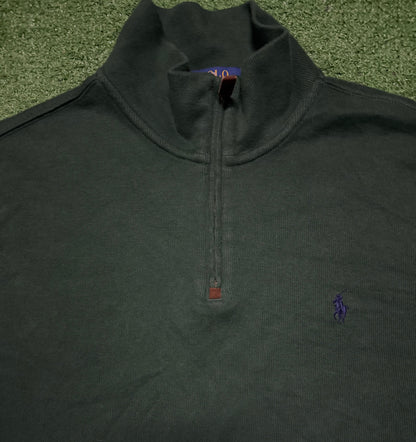 Polo Ralph Lauren Quarter Zip Fleece Green