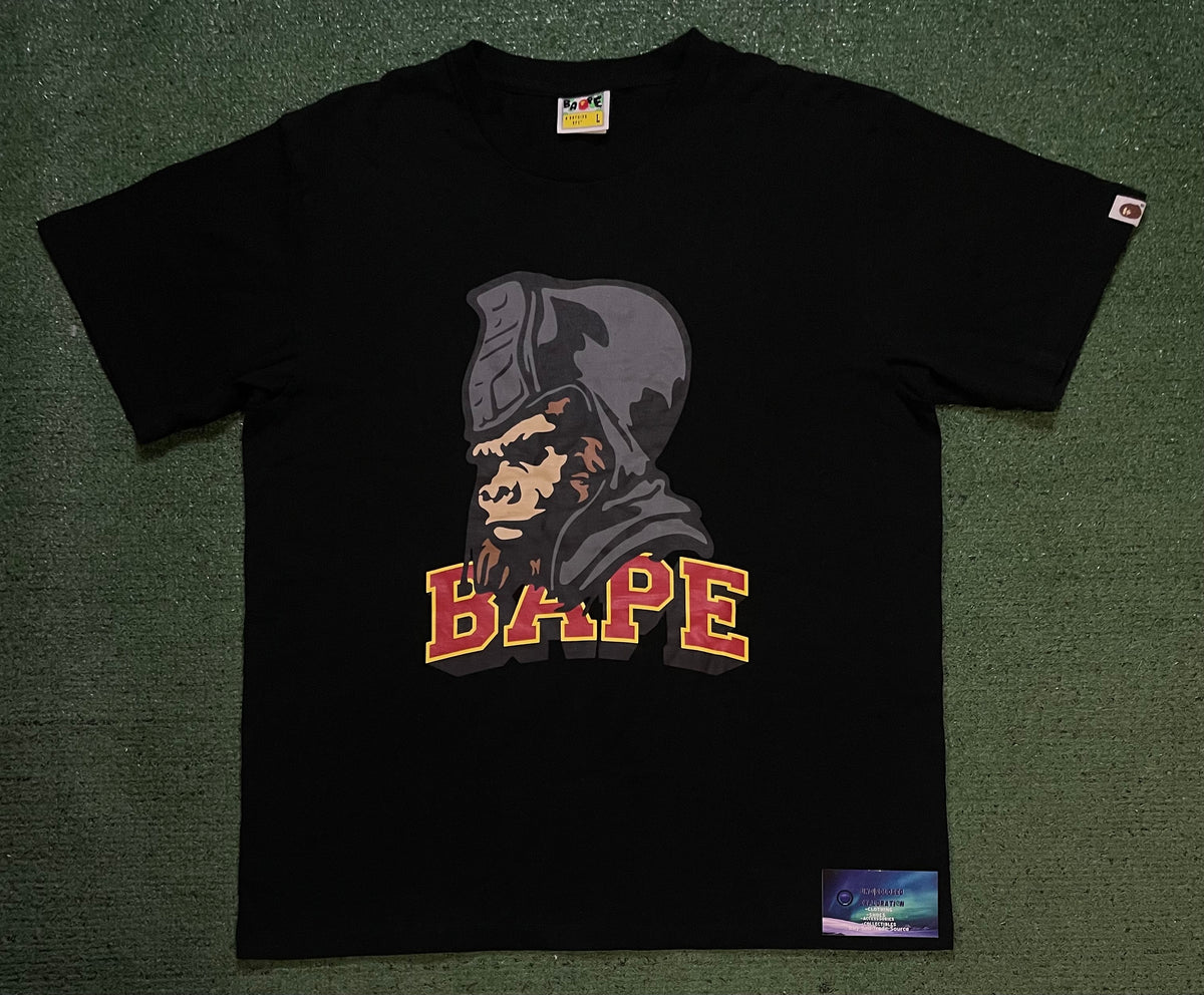 Bape general black tee