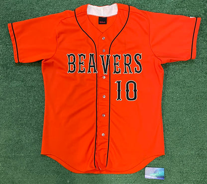 Vintage 1990s OSU Oregon state beavers baseball jersey