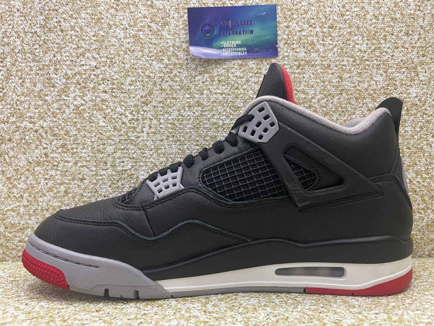 Jordan 4 Bred Reimagined 10.5 Men/12 Women “Preowned”