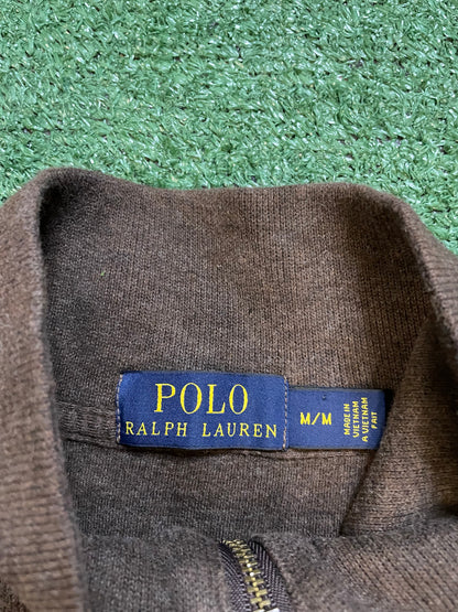 Polo Ralph Lauren brown quarter zip