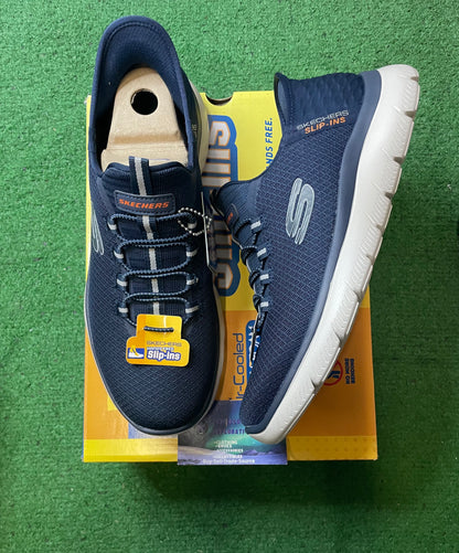 Skechers slip ins summit high range navy