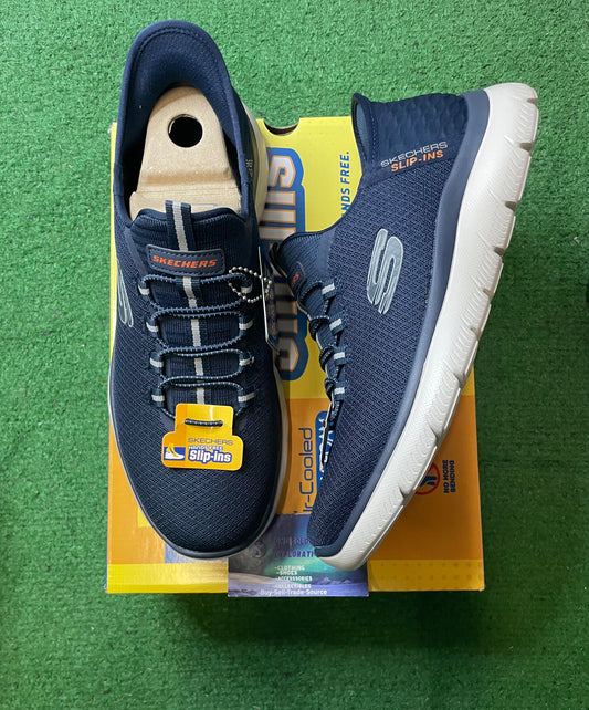 Skechers slip ins summit high range navy