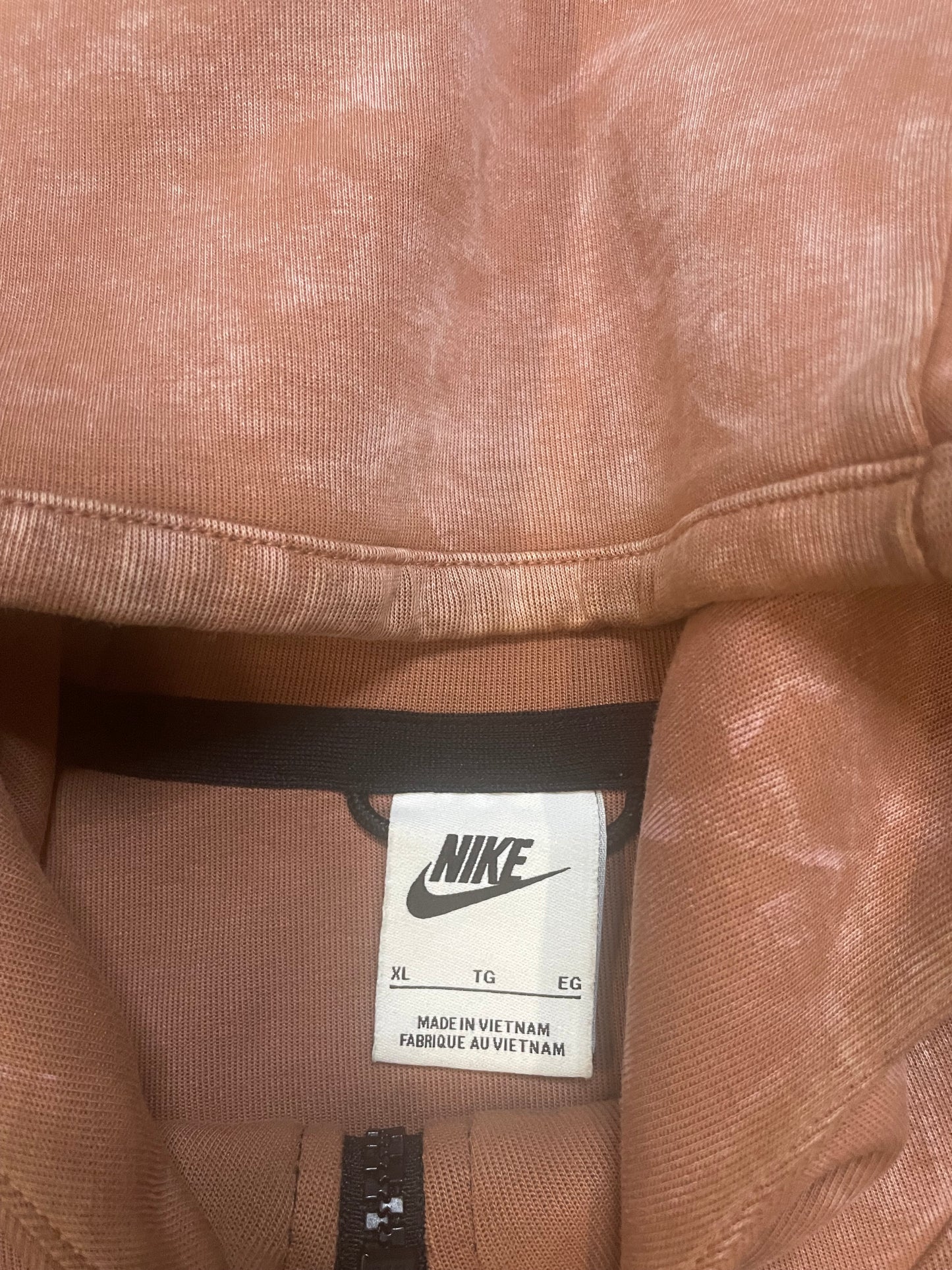 Nike Washed Tech Fleece  Mineral Clay Taupe Haze hoodie