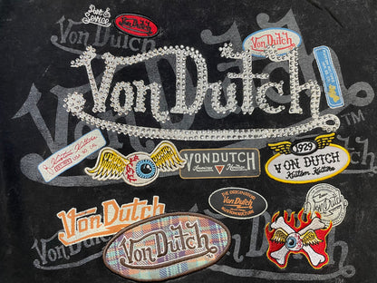 Von Dutch patch logo tee