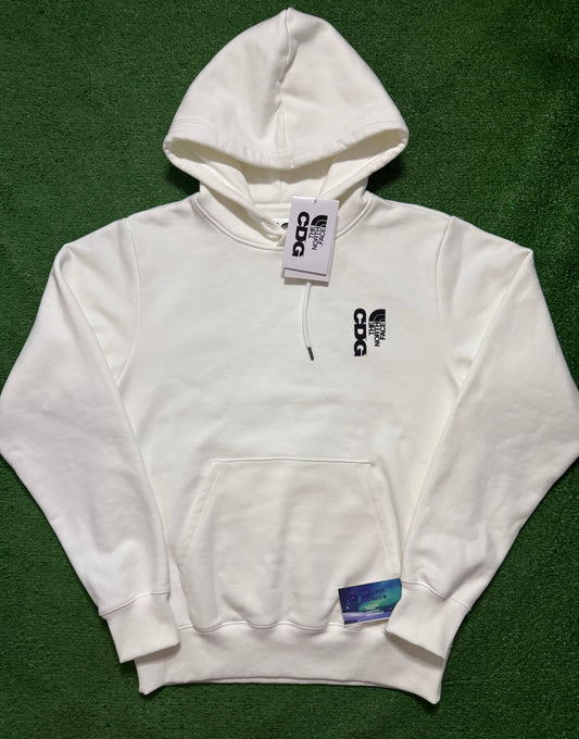 North Face CDG Icon Hoodie White