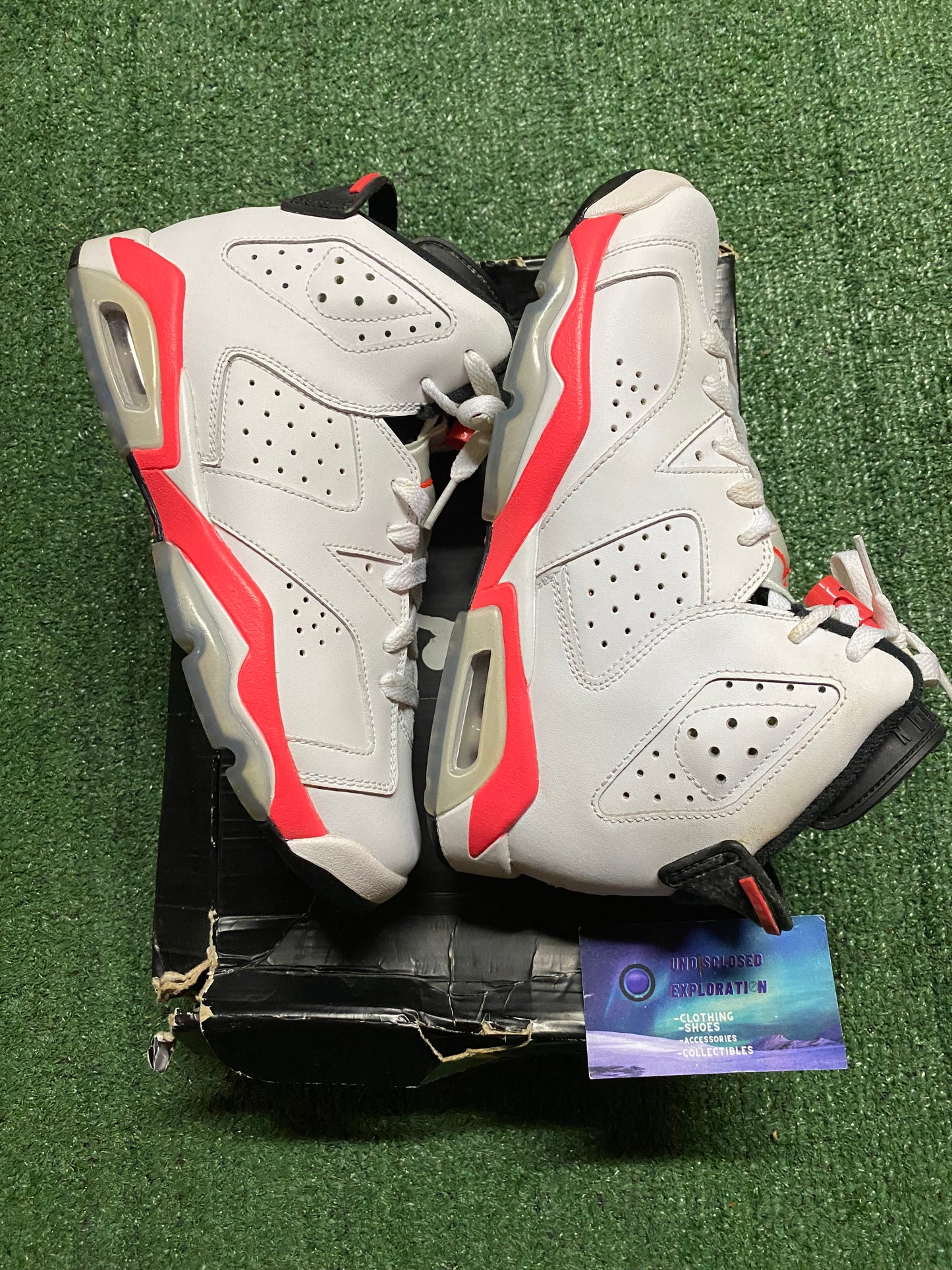 Jordan Retro 6 Infrared 2014 Size 5youth/6.5women