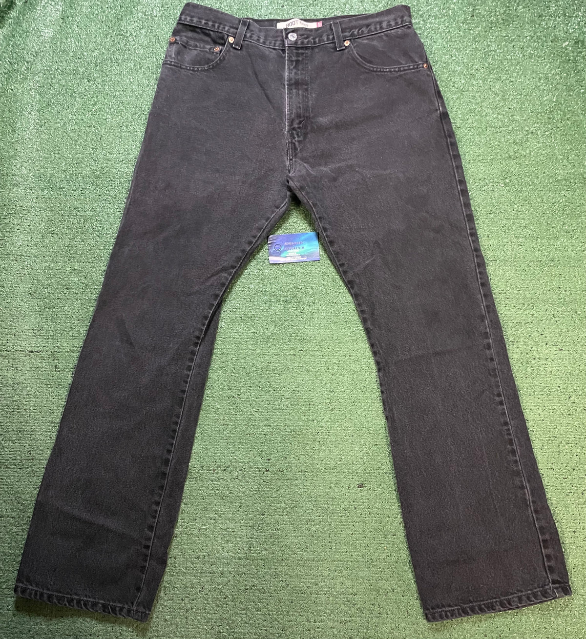 Levi 517 bootcut black jeans