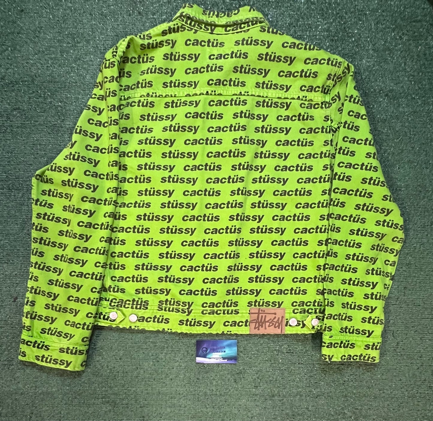 Stussy X CPFM Zip up work jacket