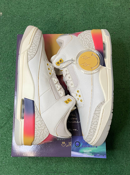 Jordan 3 J Balvin Medellin sunset