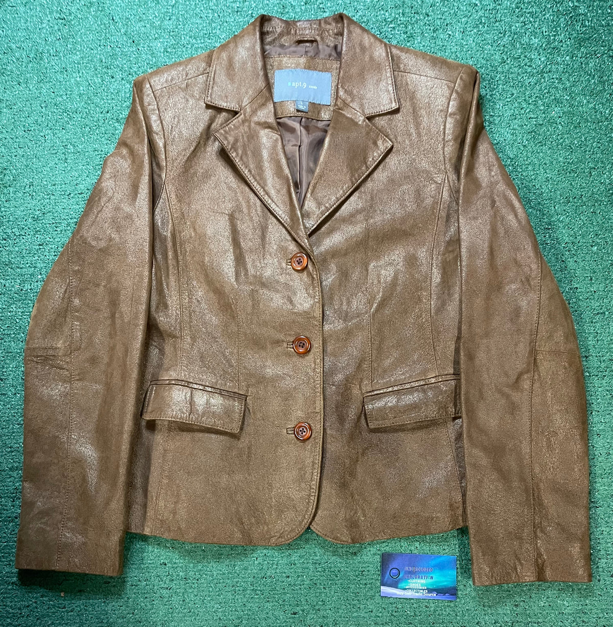 Apt 9 suede brown jacket