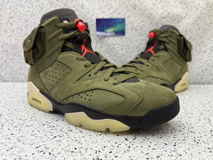 Jordan 6 Travis Scott Cactus Jack Olive