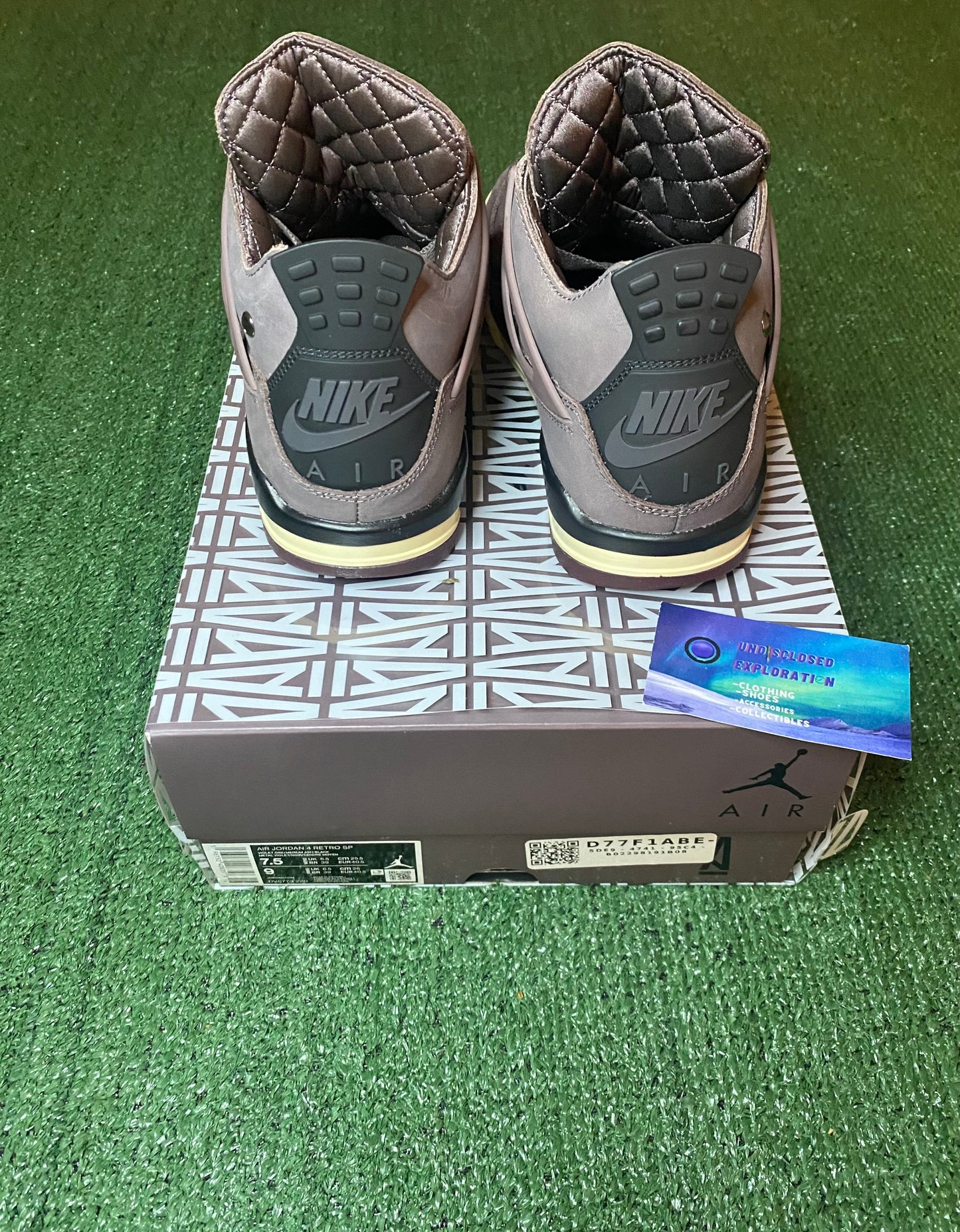 Jordan 4 a ma maniere size 7.5men/9women