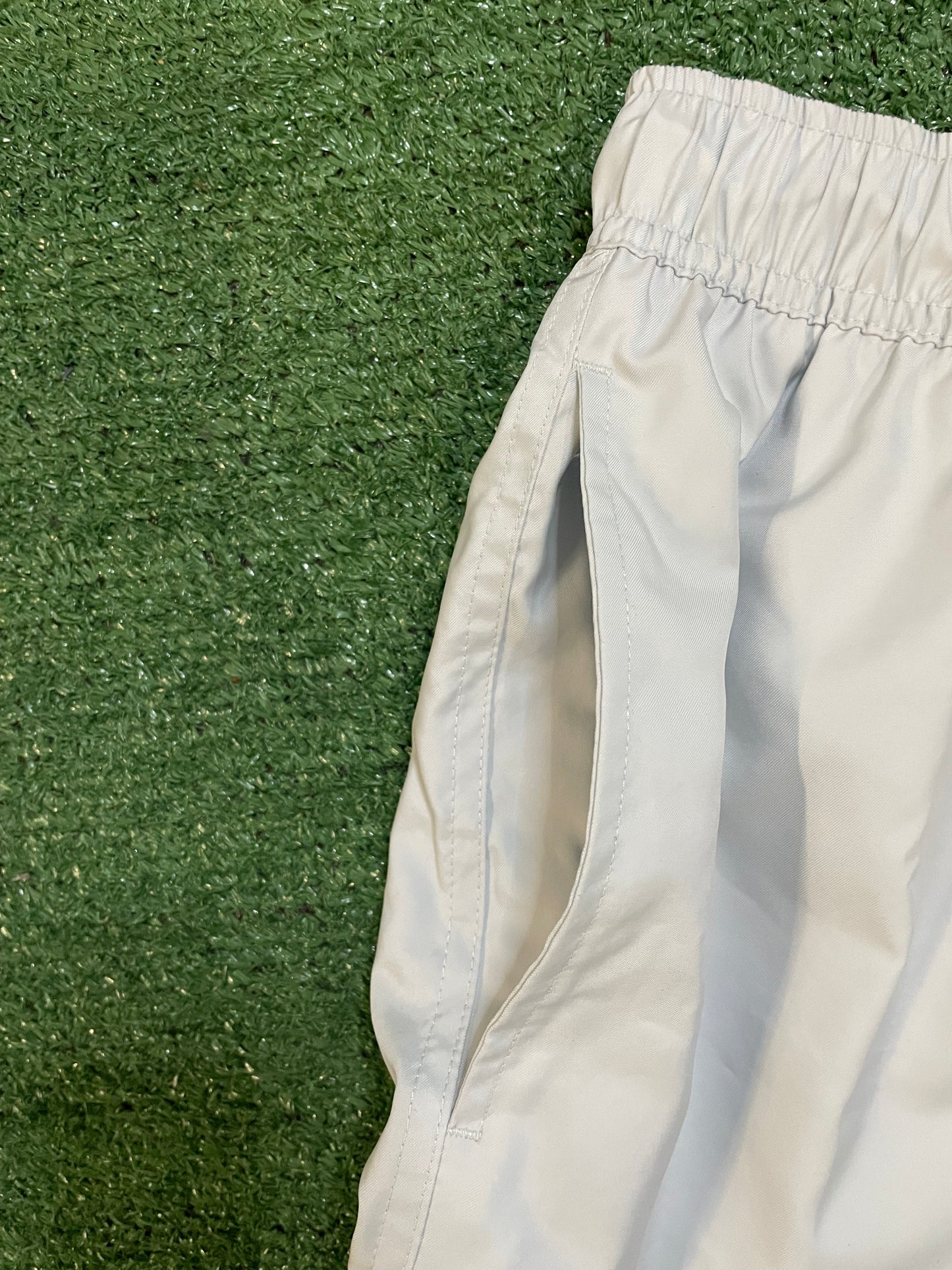 Nike woven pure platinum shorts
