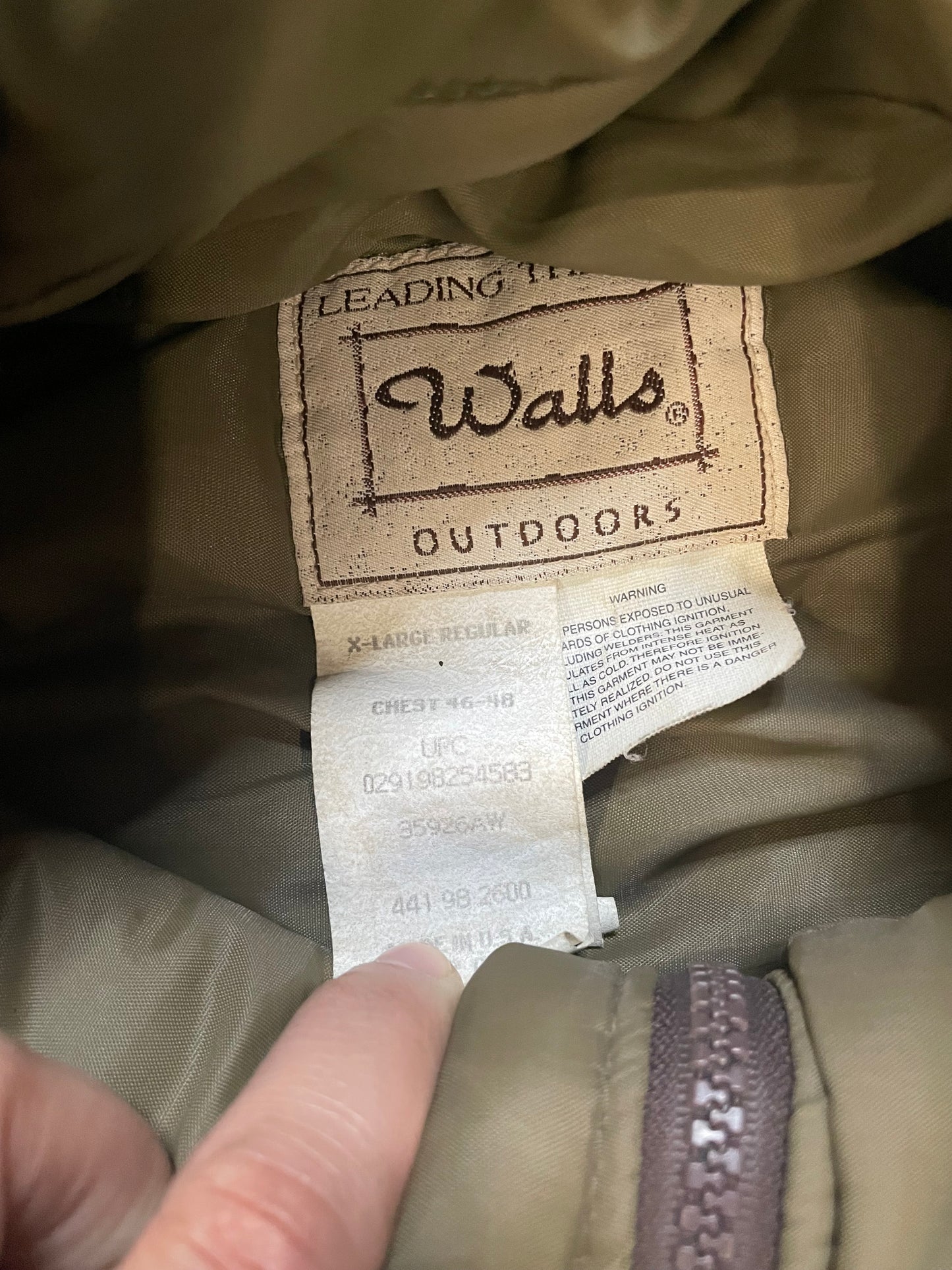 Vintage walls outdoors Camo jacket