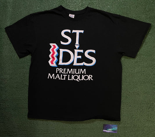 St Idles premium malt liquor tee