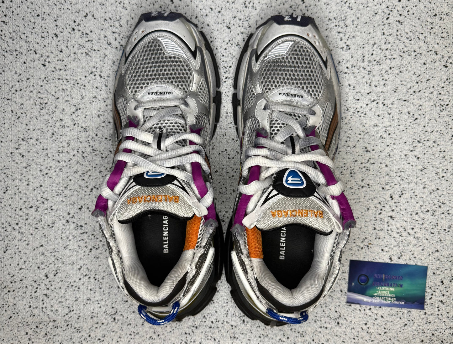 Balenciaga Runner Sneaker Multicolor 10 Men/11.5 Women “Preowned”