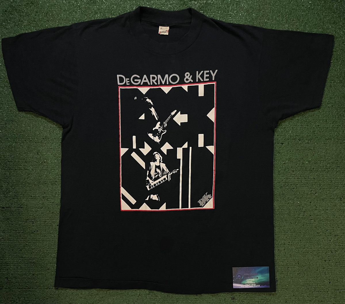 Vintage 1988 DeGarmo & Key rock solid tour tee