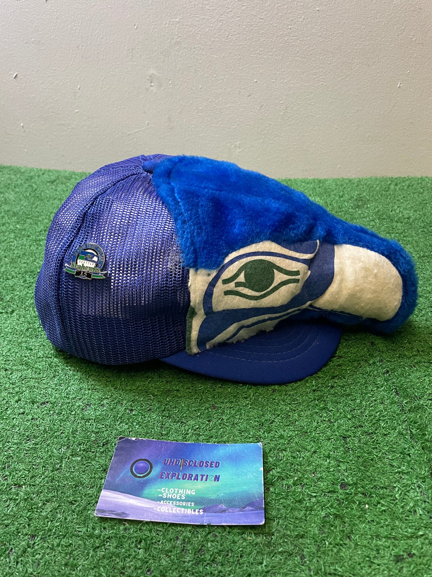 Vintage 1980s Seattle Seahawks Hawk hat