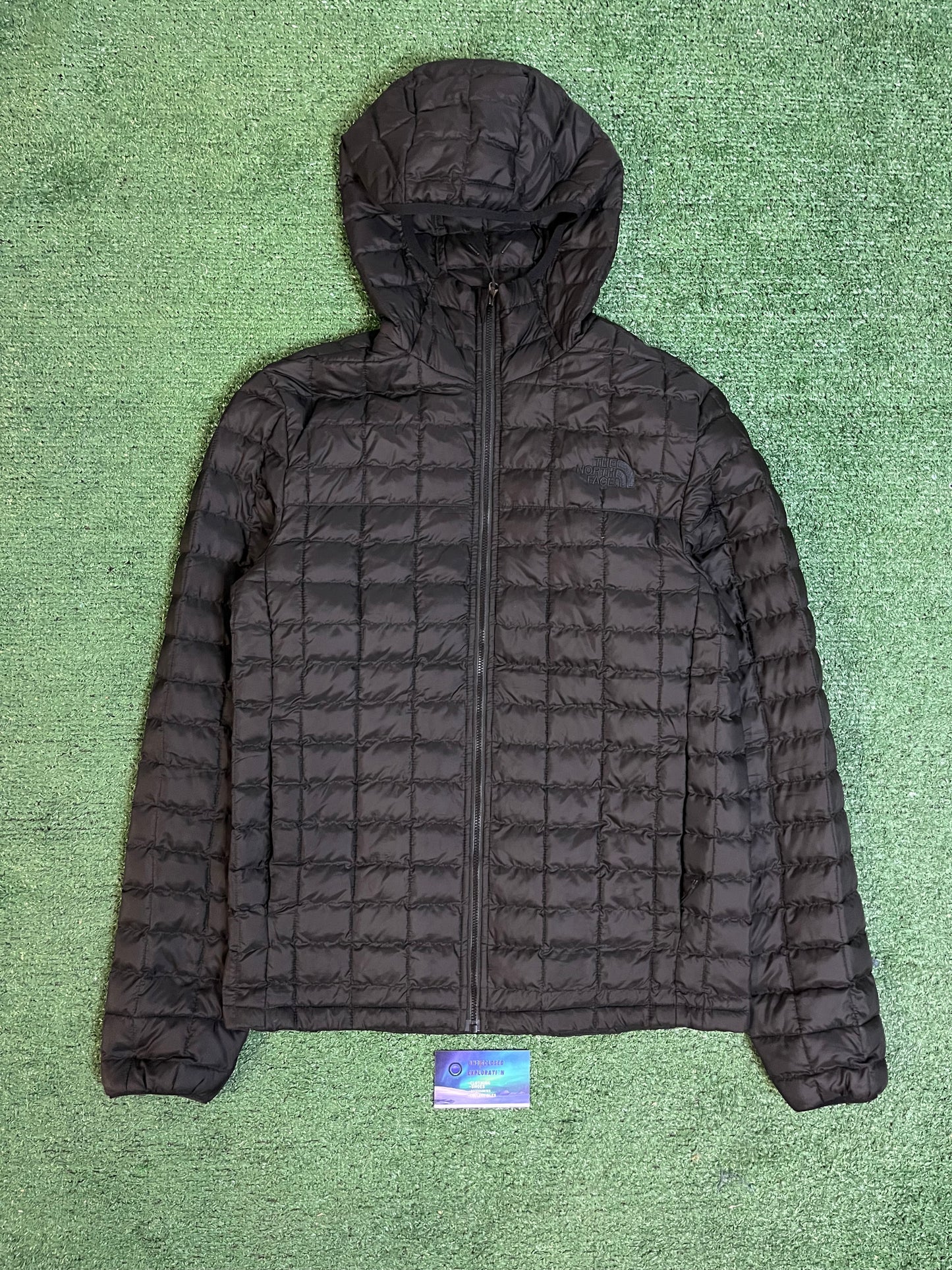 North Face Black thermoball Quilted Puffer Jacket