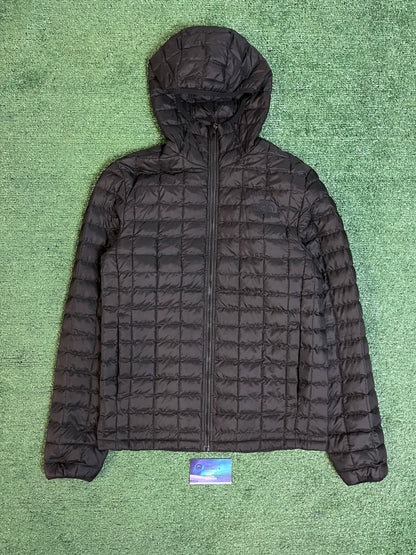 North Face Black thermoball Quilted Puffer Jacket