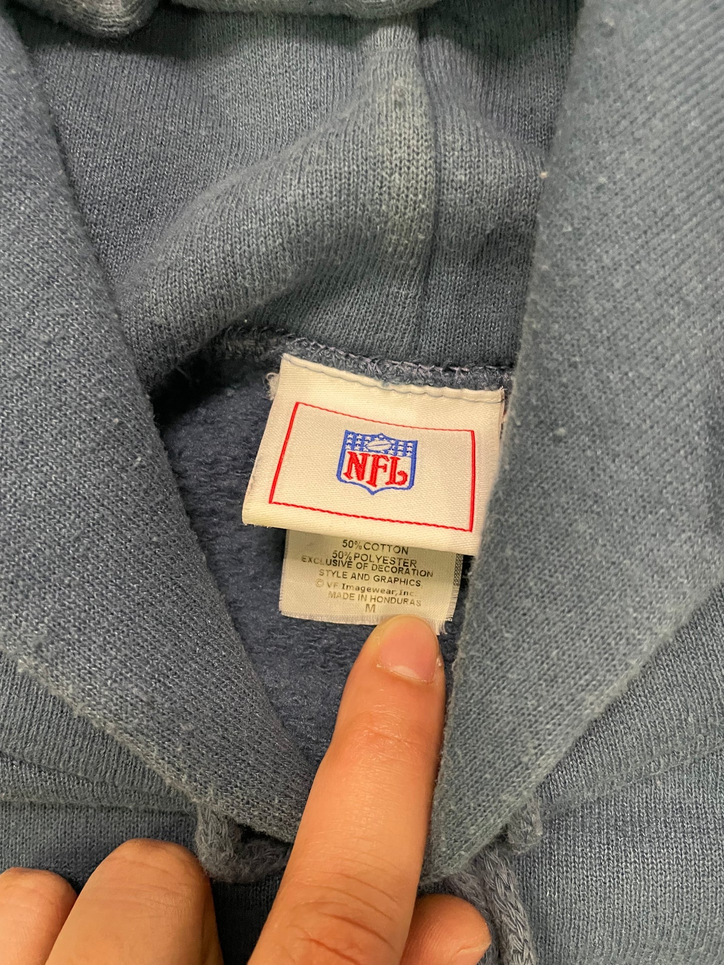 Vintage 2000s Seattle Seahawks blue hoodie
